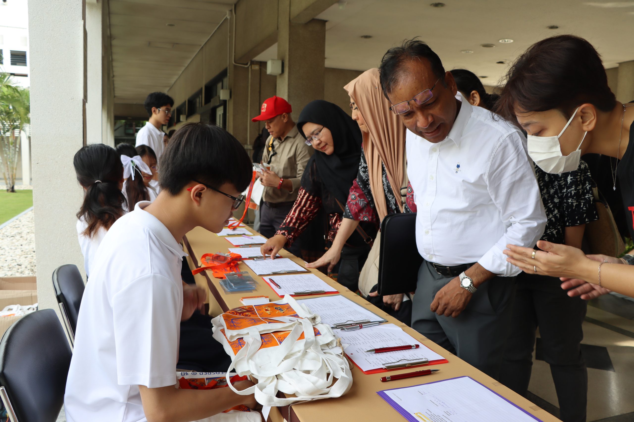 Registration during the conference