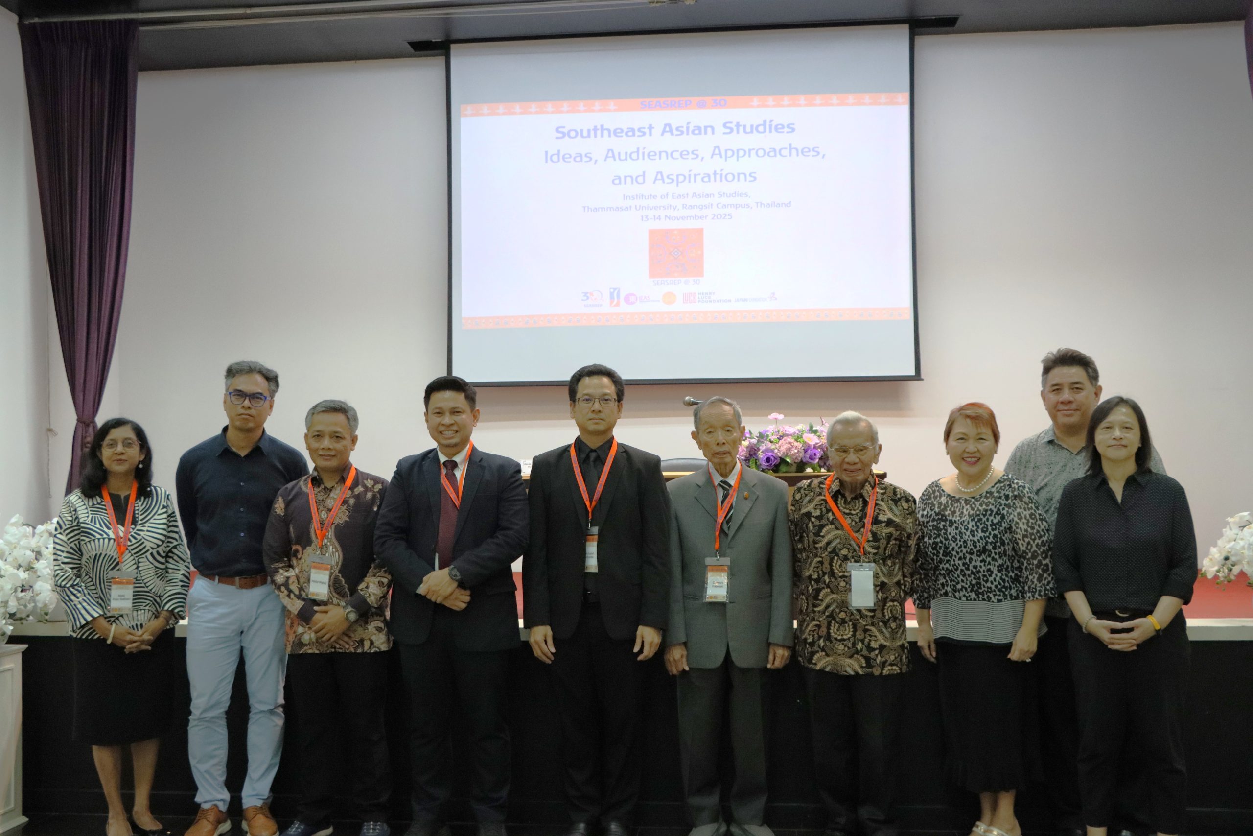 SEASREP Board members and co-founders with Dr. Parabitra.